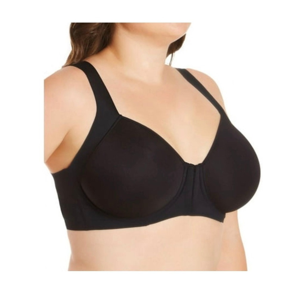 Bali Womens One Smooth U Posture Boost Underwire Bra Black 36C DF345